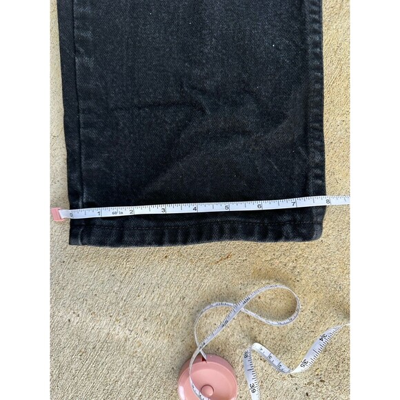 Wrangler Cowboy Cut Silver Edition Slim Fit Jeans 34x30 Black Grunge Western - Picture 10 of 14